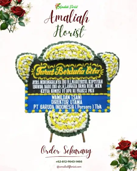 Papan Bunga Duka Gerit